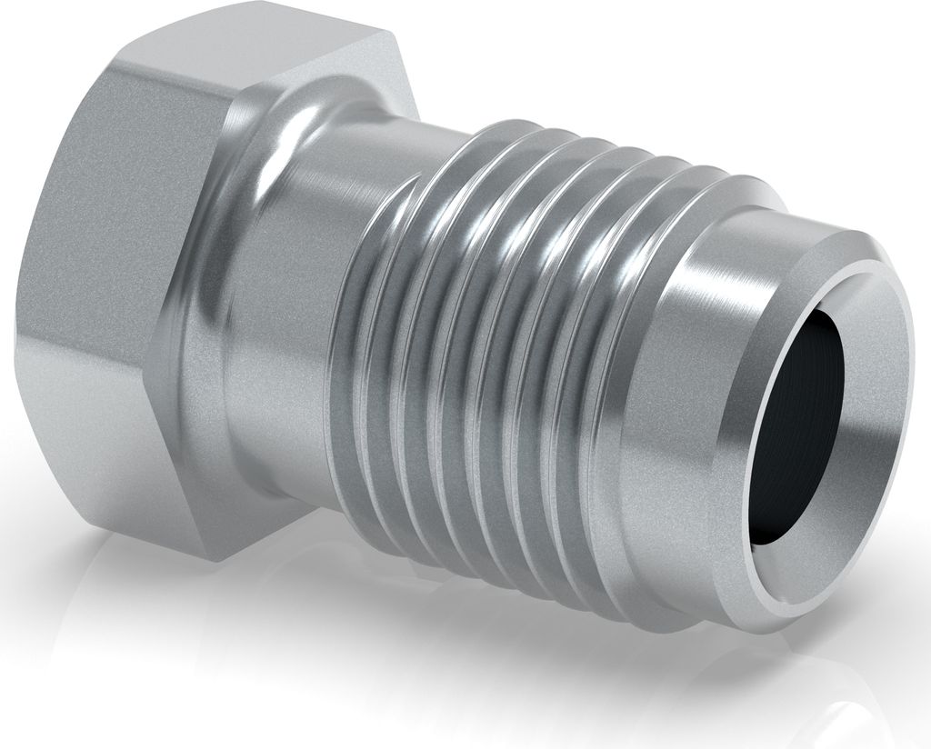 2x AUPROTEC Verschraubung M10x1 Bremsleitung 4,75 mm Bördel E Typ D Profi Verbinder DIN/ISO 1651 konform