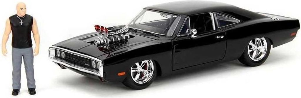 Jada Fast&Furious 1970 Dodge Charger+Fig.1:24 Produktbild 