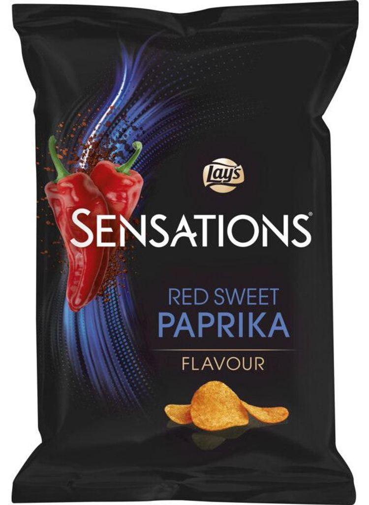 Lay's Sensations Red Sweet Paprika Chips 150 g – chrumkavé Obrázok produktu 