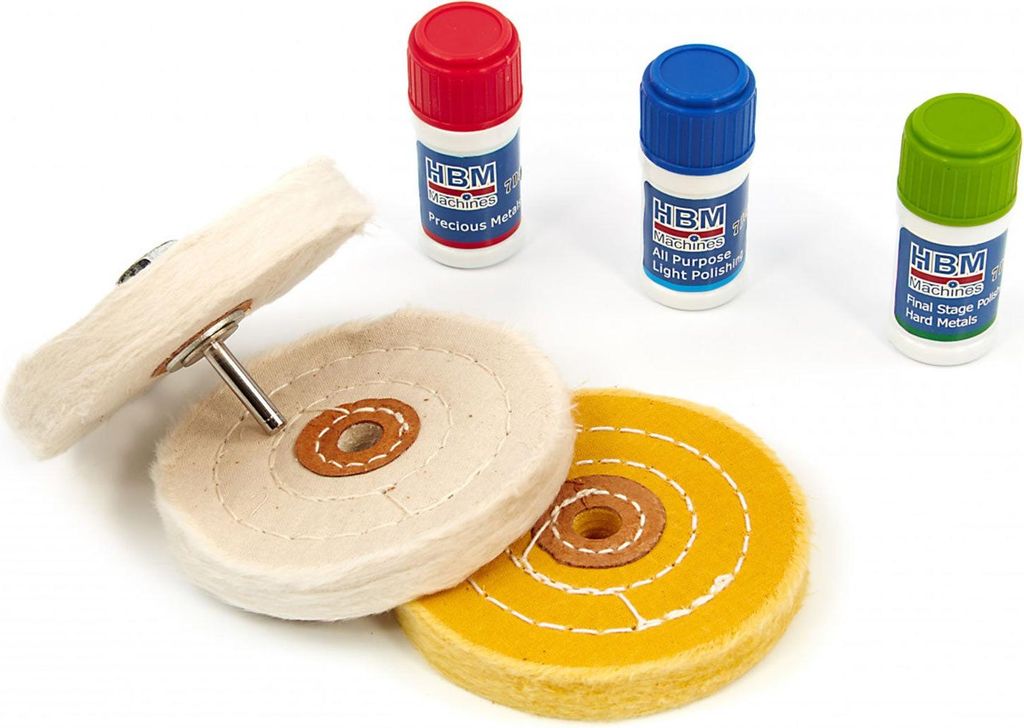 Polierset 7-teilig Polieren Poliermaschine
