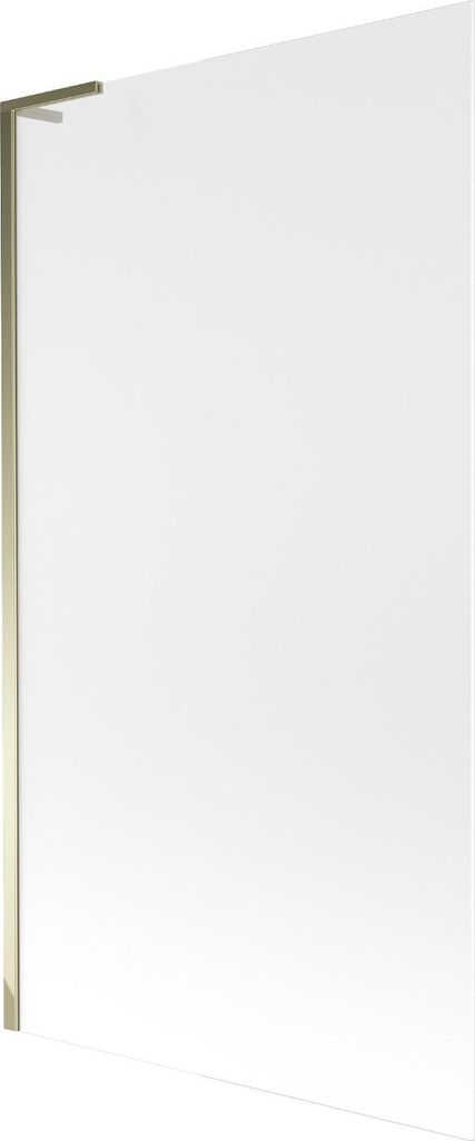 Mexen Next L Badewannenwand 1-flügelige 100 x 150 cm, Matt, Gold - 895-100-000-03-30-50