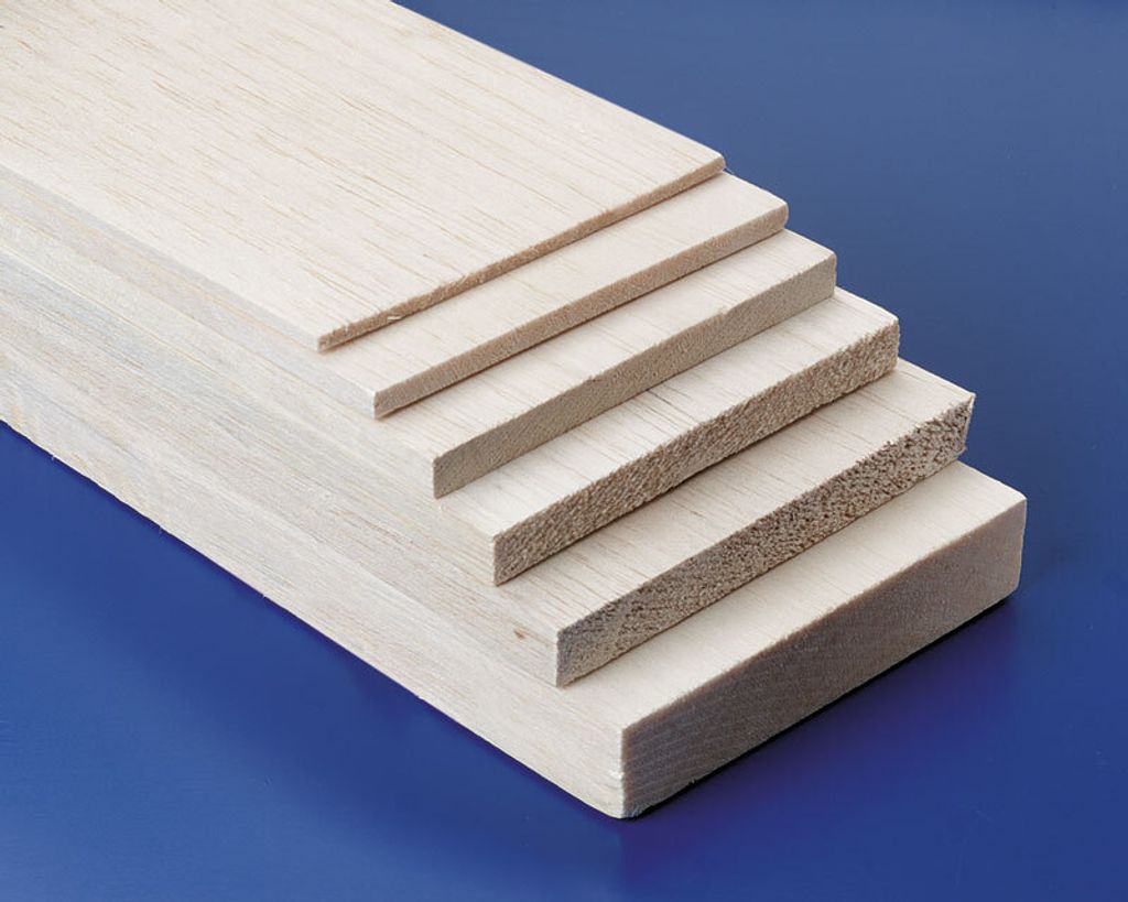 Krick Balsabrettchen 6,0x100x1000 mm