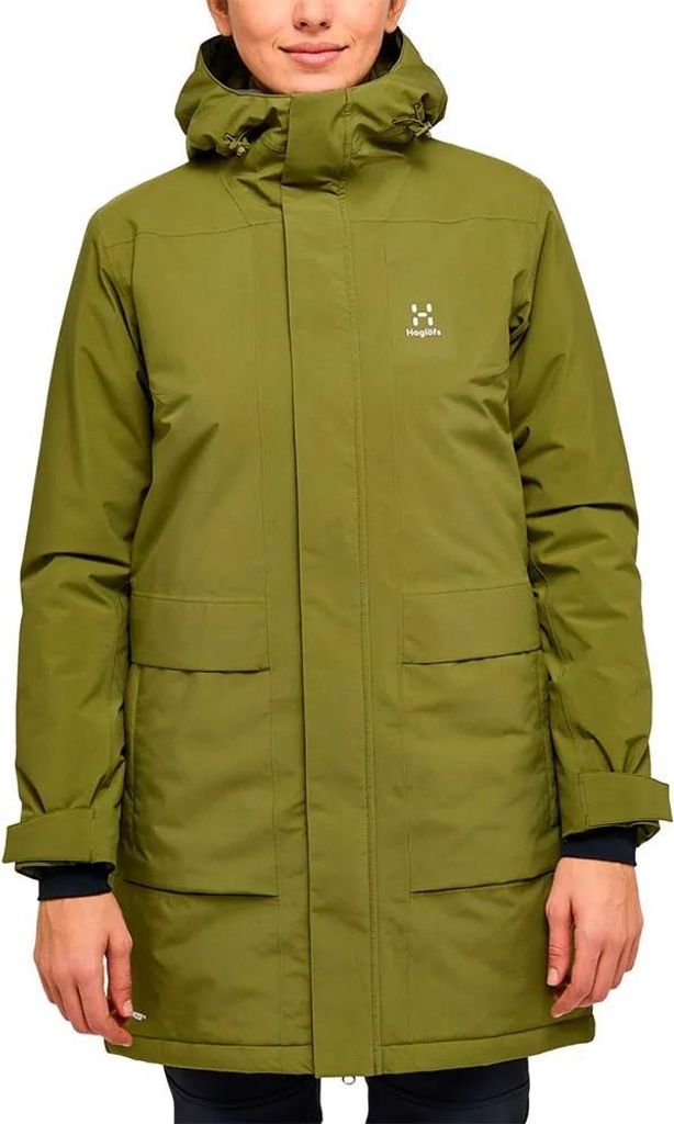 Haglofs Salix Proof Mimic Parka Grün S Damen Grün S