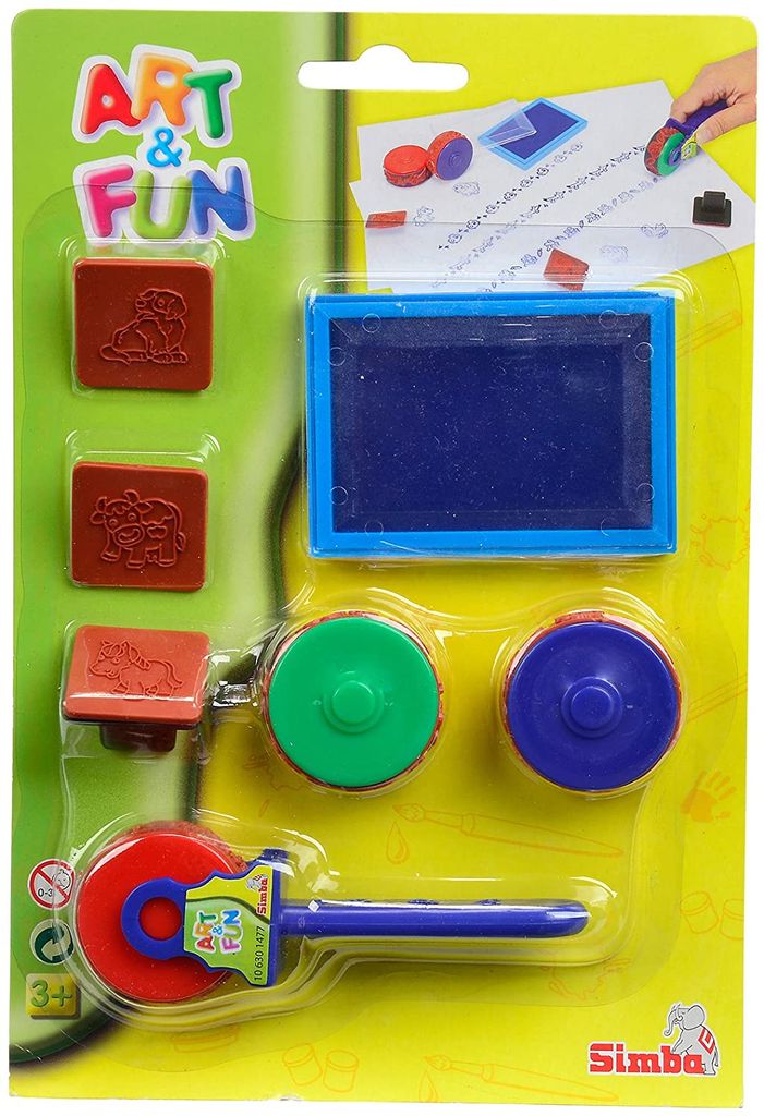 Simba 106301477 - Art & Fun Stempelroller Produktbild 