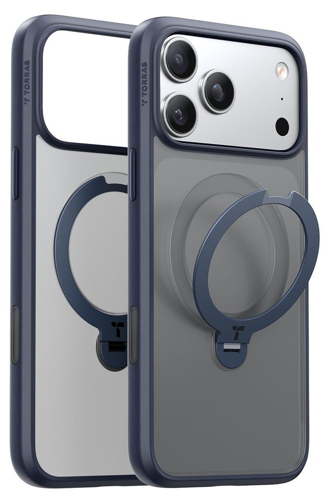 Torras - Funda protectora Ostand Spin MagSafe para iPhone Imagen del producto 