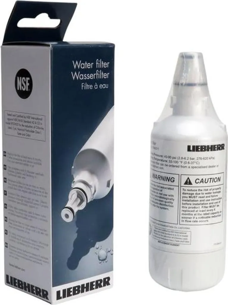 Filtre à eau Liebherr 7440011 : élimine goût chlore et impuretés - 2