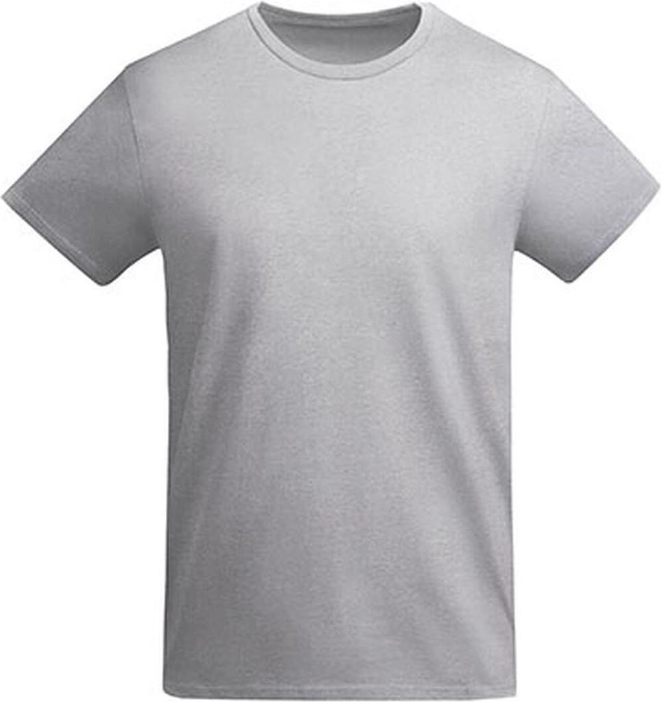 Roly Eco CA6698 | T-Shirt Breda er Baumwolle - Farbe: Heather Grey 58 - Größe: XXL
