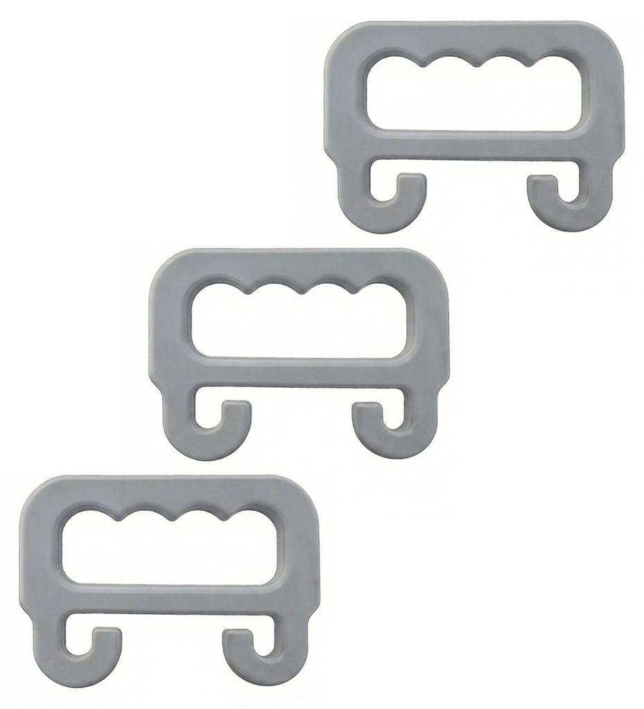 1/2/3 Stück Einkaufstüten-Tragegriff, ergonomisch, leicht, vielseitig einsetzbar, universeller Einkaufstütenhalter, Kunststoffgriff, Tragehilfe
