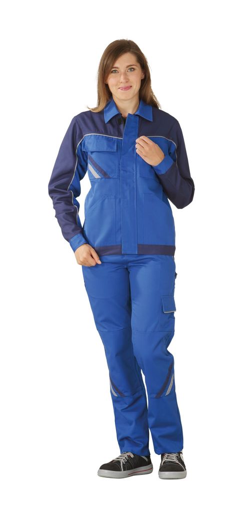 Größe 54 Damen Planam Highline Damen Bundjacke kornblau marine zink Modell 2318