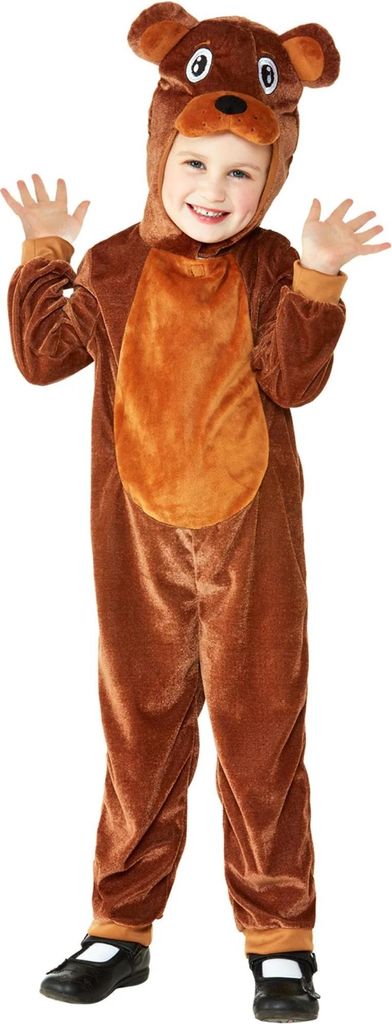 Smiffys - Bodysuit (Kostüm) für Kleinkind SM318 (92) (Braun)