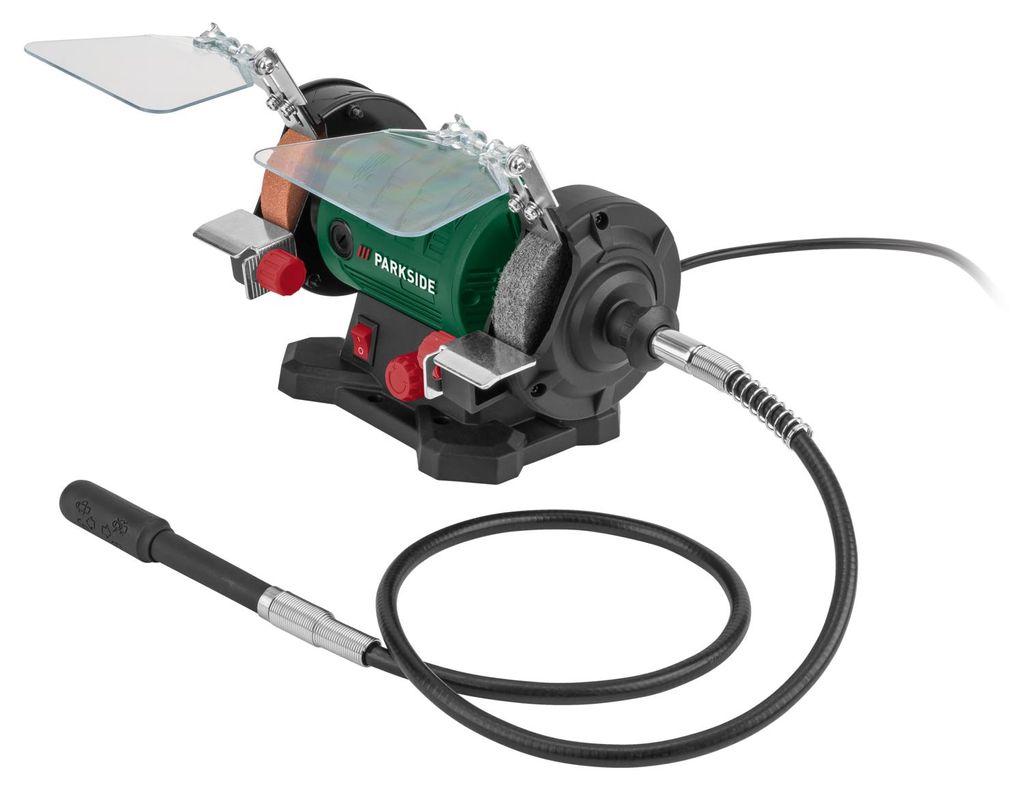 PARKSIDE® Doppelschleifer mit flexibler Welle »PDFW 120 Produktbild 