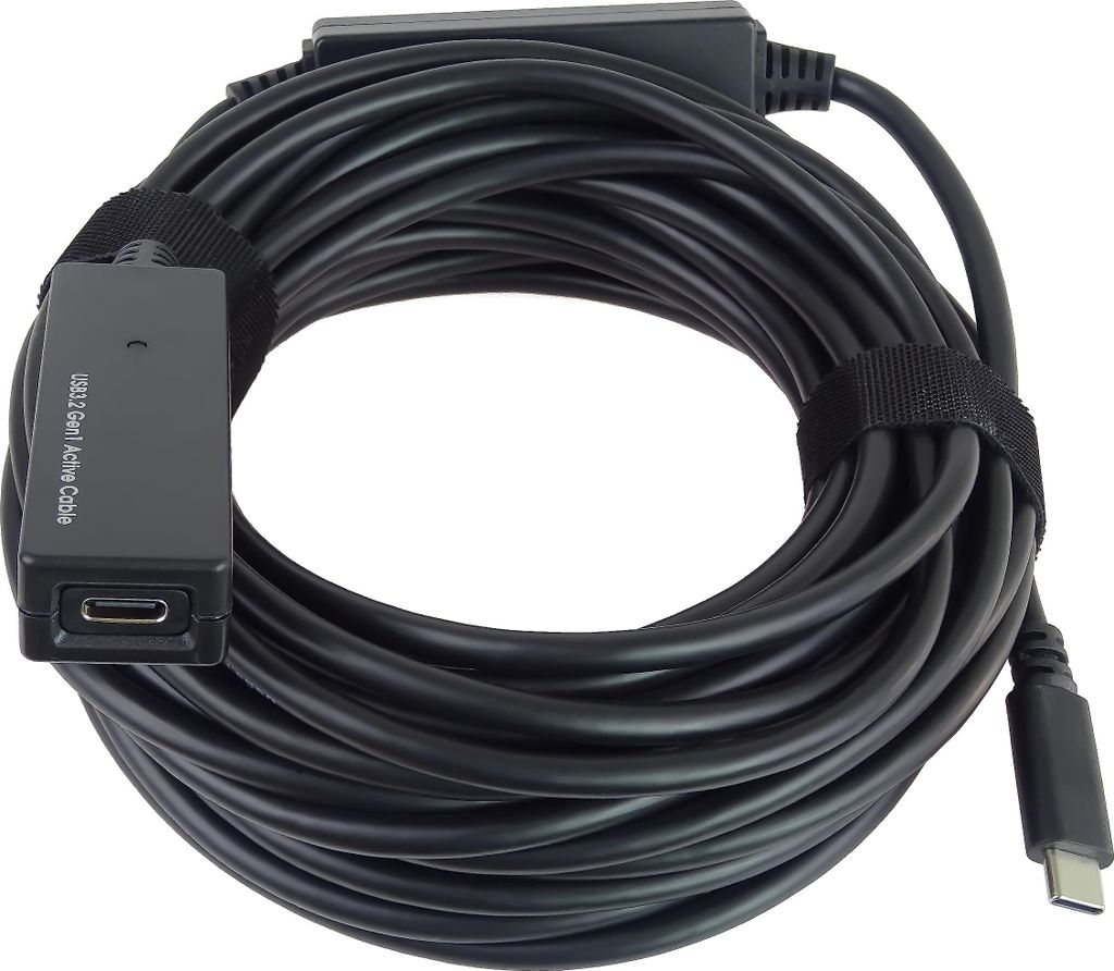 PremiumCord USB-C Repeater Verlängerungskabel Stecker-Buchse, 5Gbps 5m
