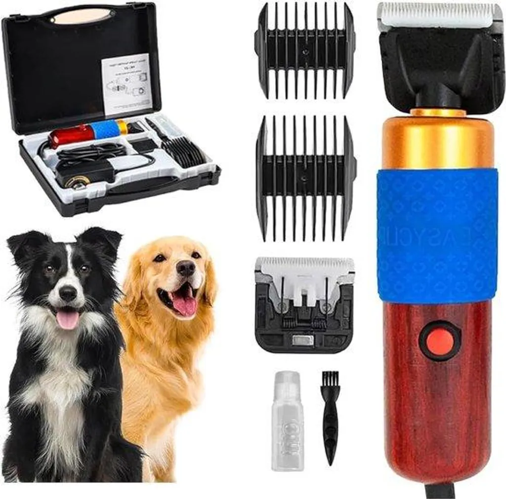 Tondeuse efficace contre les nœuds de chiens 200W, moteur 6000 tr/min