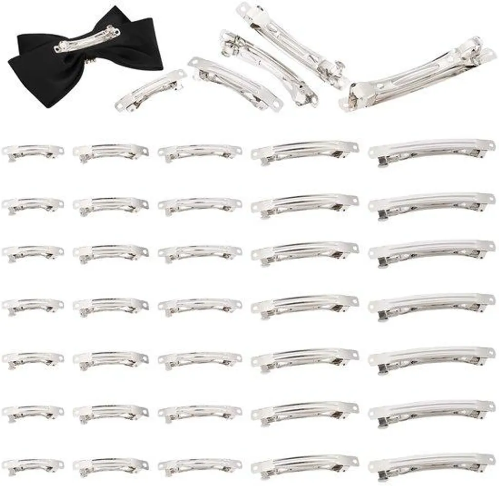 Supports de barrettes à faire soi-même en métal pour loisirs créatifs