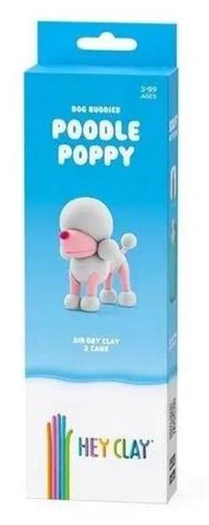 Hey Clay Knetset - Hundetreffen, 3 Figuren-Packung