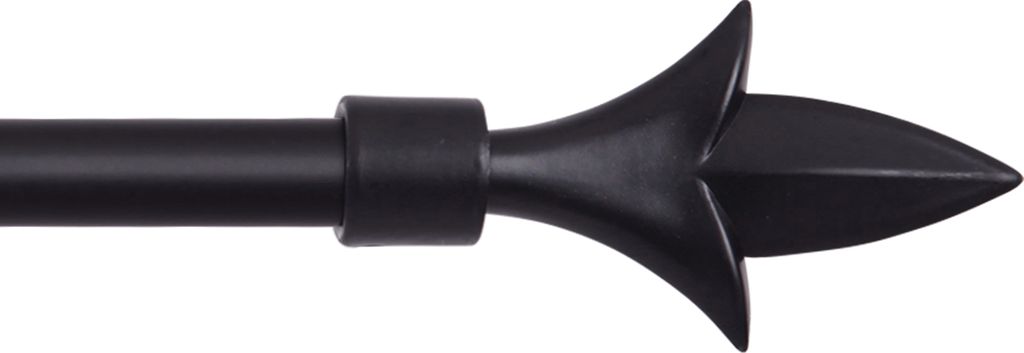 Terminali per set stile 2 pezzi in plastica ( nero / giglio Immagine del prodotto 