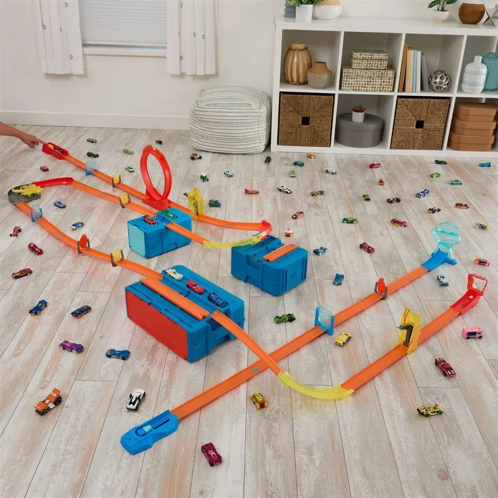 Circuit de Voiture Hot Wheels Track Builder Pack de Cascades Modulable - 11