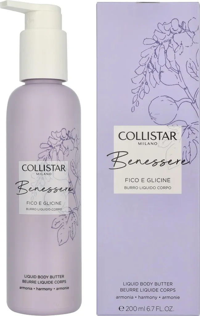 Collistar Benessere Beurre Corporel Liquide Figue et Glycine de 250ml
