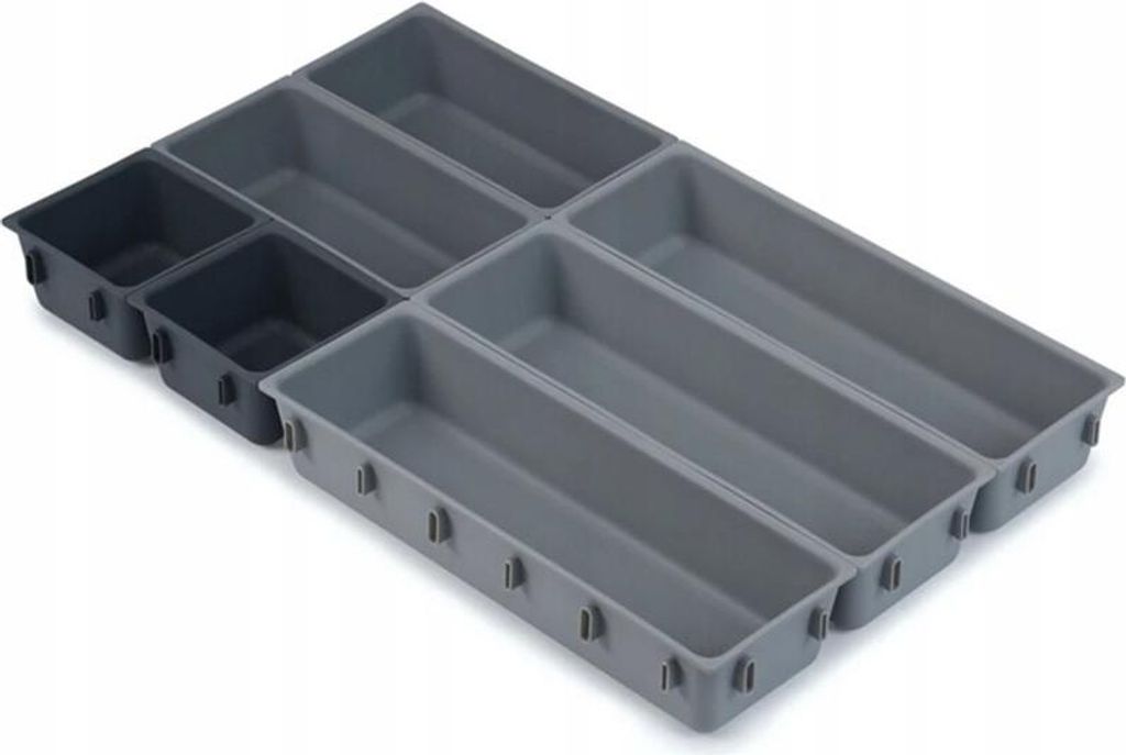 Verk 07193 Kompaktní organizer do zásuvky šedý Obrázek produktu 