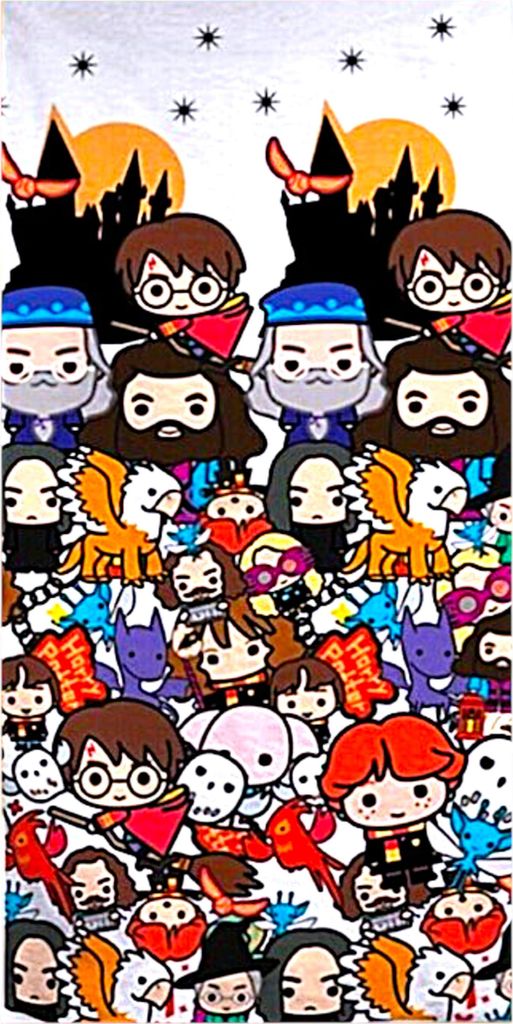 Harry Potter Badetuch Comic Strandtuch Kinder Mikrofaser Strandlaken 70 x 140 cm