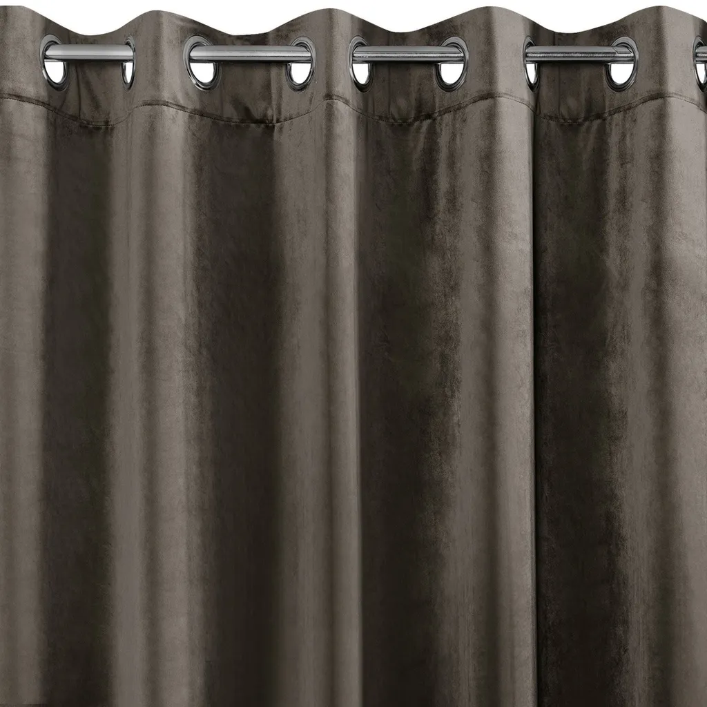 Rideau Occultant Graphite 140x250 Villa Eurofirany Déco Intérieur