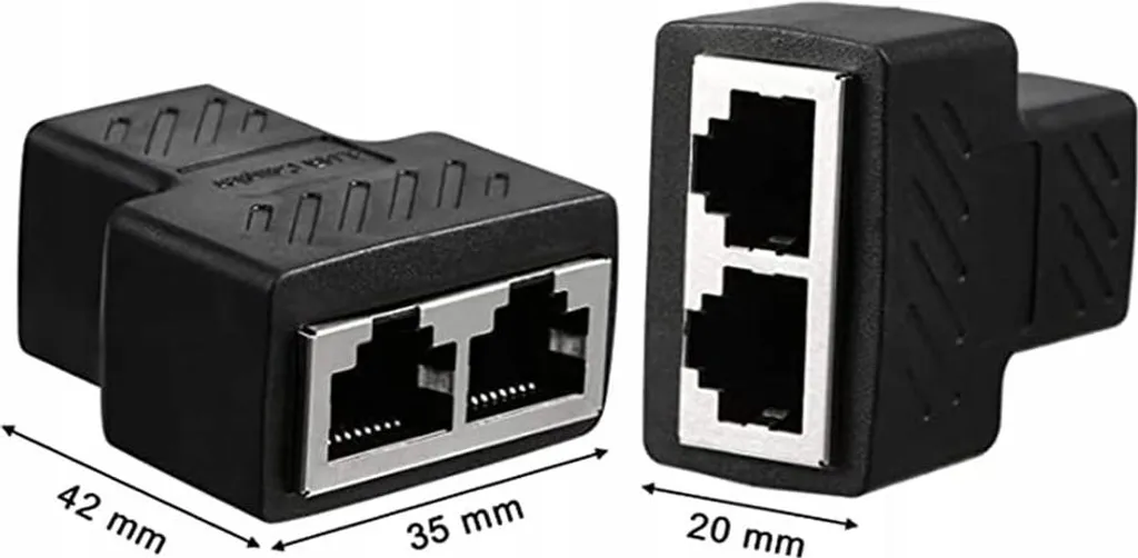 Switch Splitter Ethernet RJ45 1 vers 2 : Fini le Manque de Ports LAN