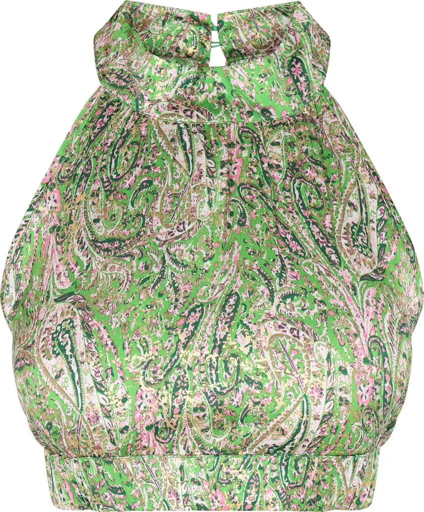 Top Aleida vert pour femmes taille S - Idéal pour vos looks d'été