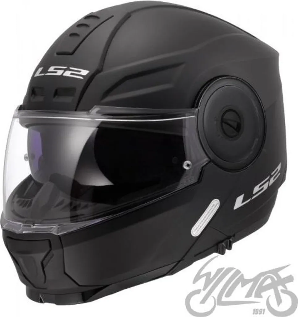 LS2 FF902 Scope II Casque Modulable Noir Mat - Taille S 55/56 Homologué