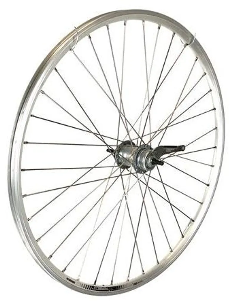 Roue arrière 28 pouces 622 argent 3V Remaaf Spaak 13 pour vélo de ville