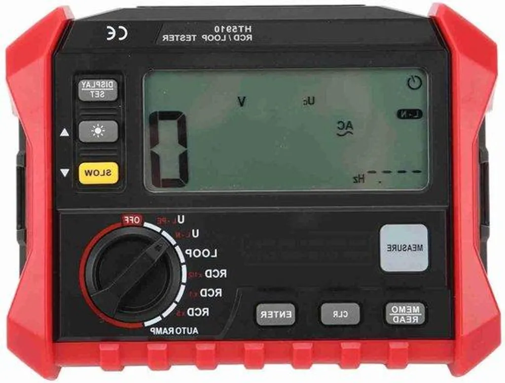 Testeur d'Isolement Numérique et Mégohmmètre avec Fonction RCD Pro