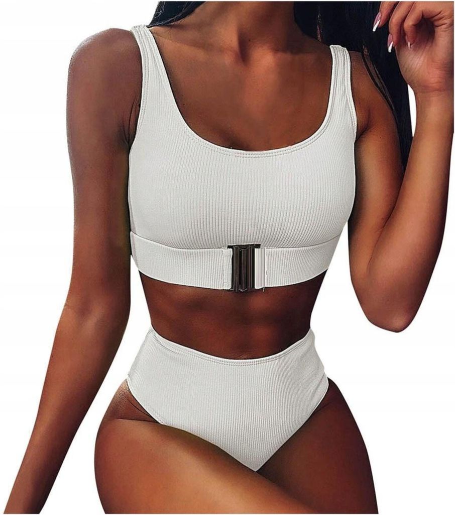 Plavky - Dámske - Dvojdielne plavky - Vysoký strih - Bikiny Obrázok produktu 