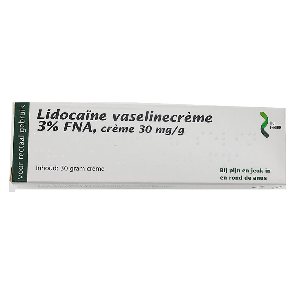 Diversen Lidocaine vazelínový krém 3 % (30 g) Obrázek produktu 