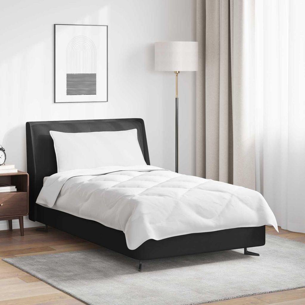 "Schlussverkauf" Bettdecke mit Kissen 2 Stück - Winter-Duvet-Decke - Weiß Mikrofaser C5937