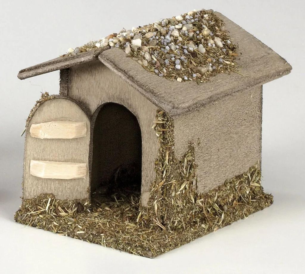 Hundehütte für Puppenhaus, Hobby- und Modellbau