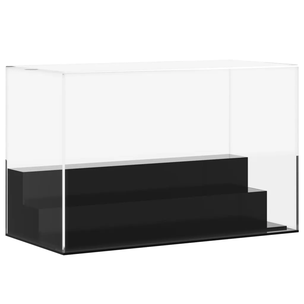 Espositore Trasparente vidaXL 25x12x16 cm in Acrilico Anti-Polvere