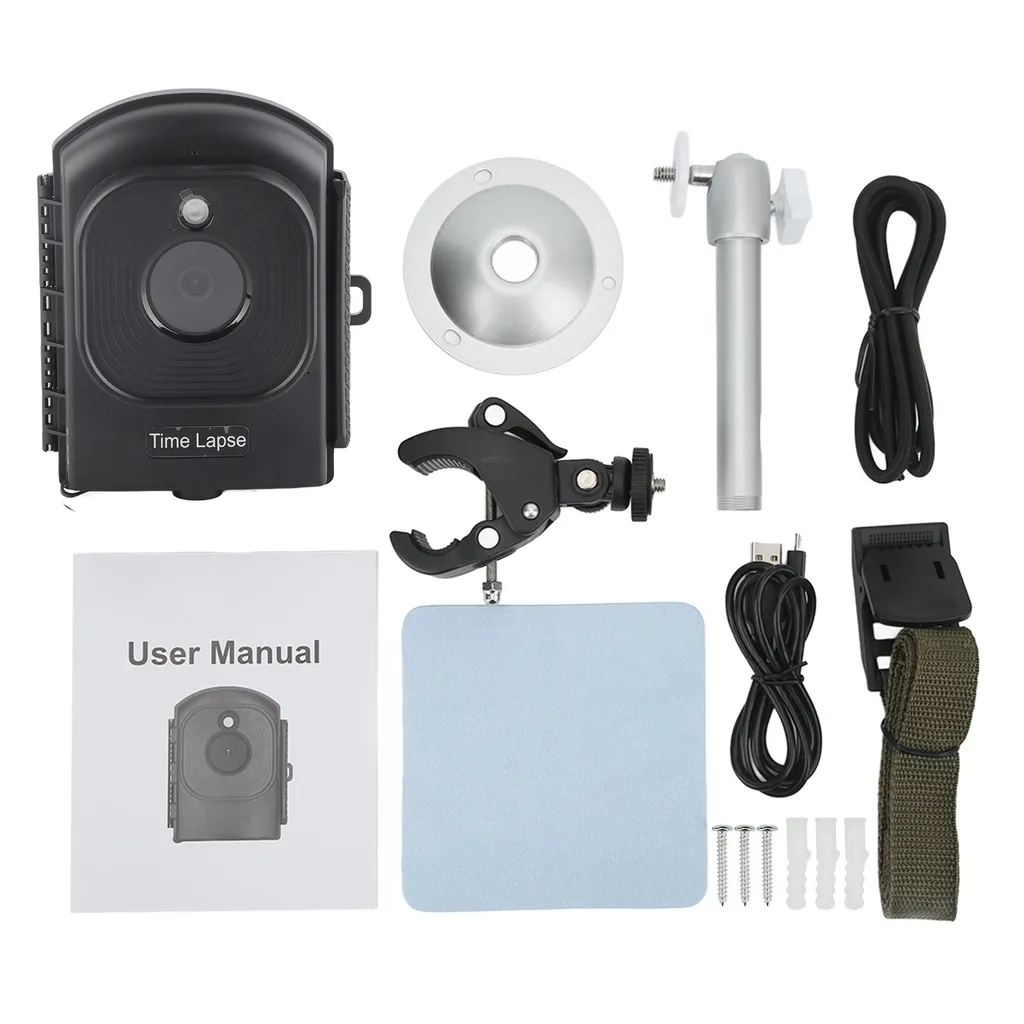 Caméra à retardement HD pour filmer la croissance sans surveillance