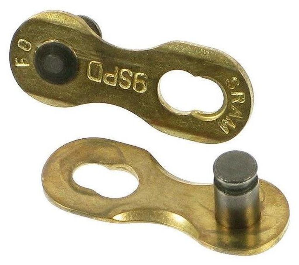 Sram Kettenverschlussglied Set/4St. Power Link 9-fach gold Produktbild 