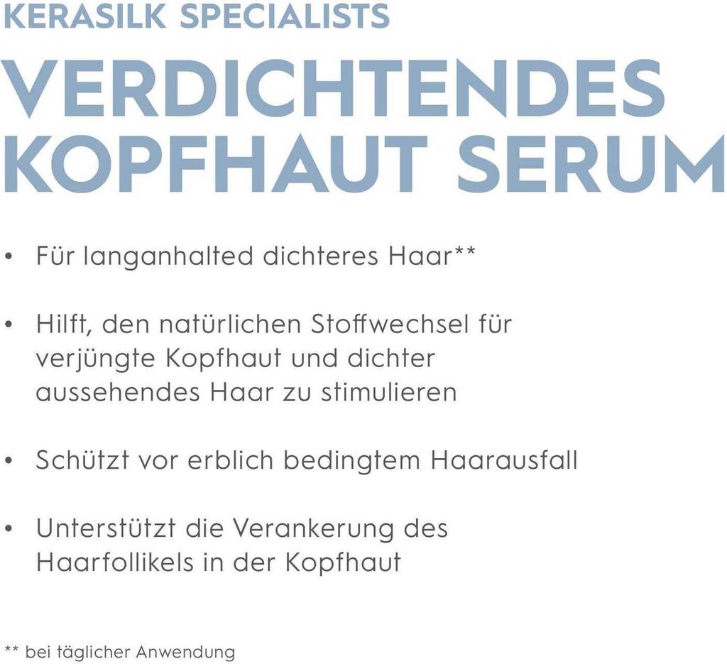 Kerasilk Verdichtendes Kopfhaut Serum 100 ml Produktbild 4