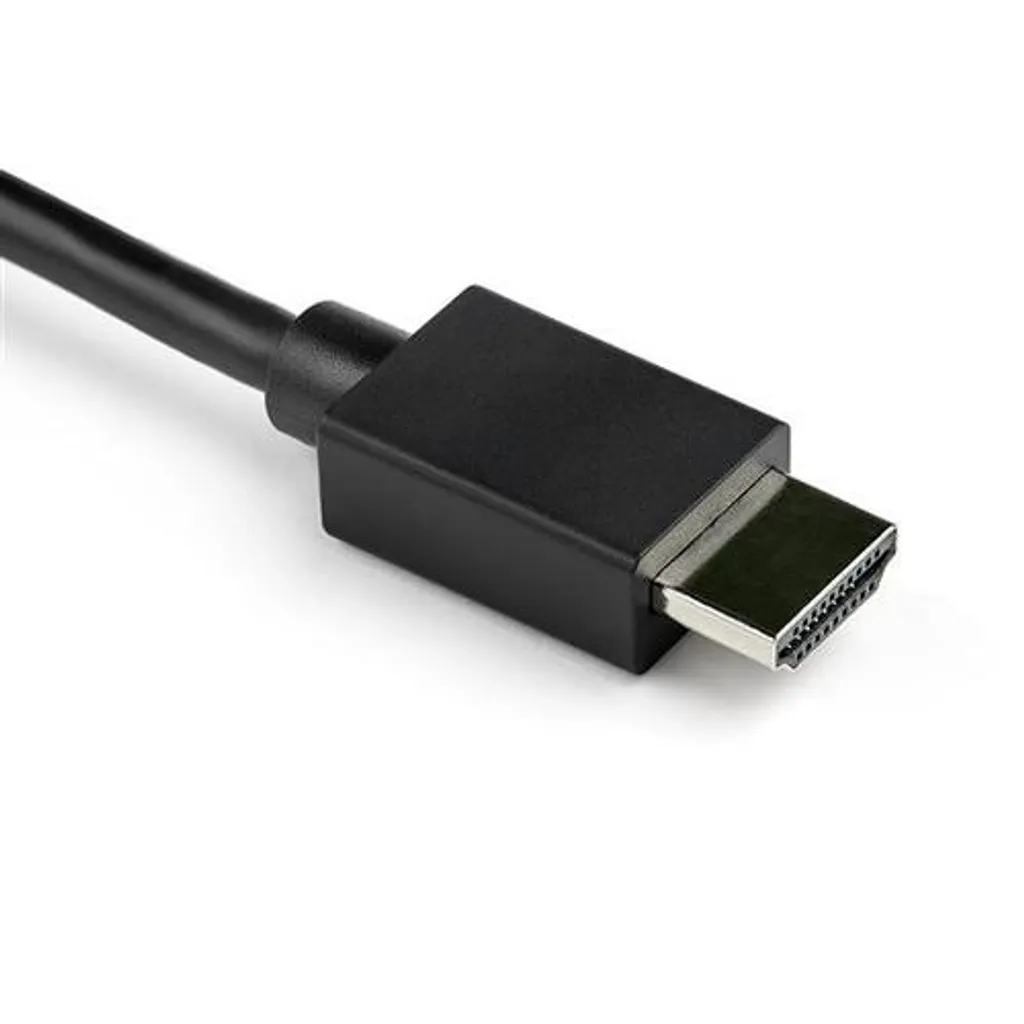Connecter un PC VGA sur TV HDMI : Câble Adaptateur 2m avec Son et HD - 5
