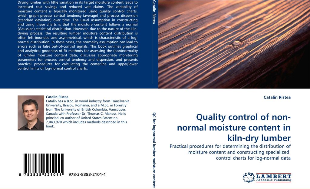 Quality control of non-normal moisture content in kiln-dry lumber