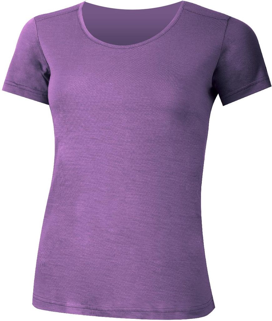 IRENA Damen Merinowoll-Kurzarm-T-Shirt