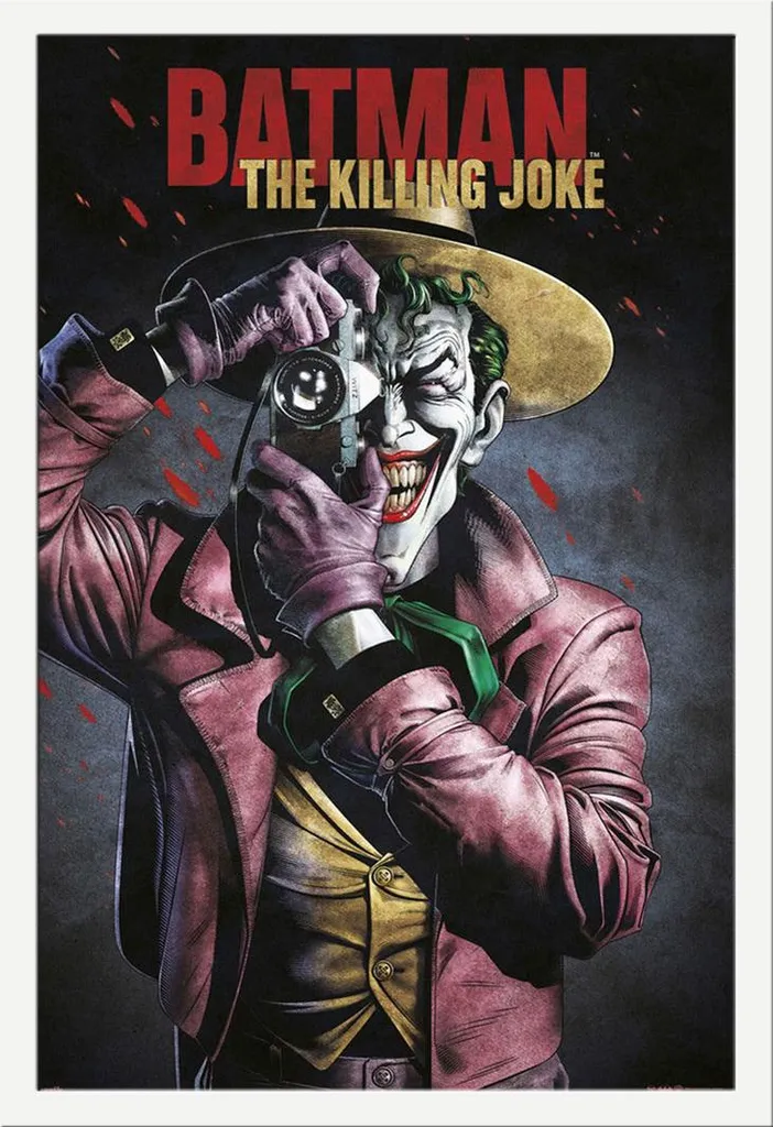 Regalo Originale Batman Killing Joke Poster Framed Shinsuke Bianco