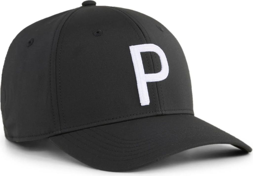 PUMA Heritage P Tech Cap Puma Black - White Glow schwarz