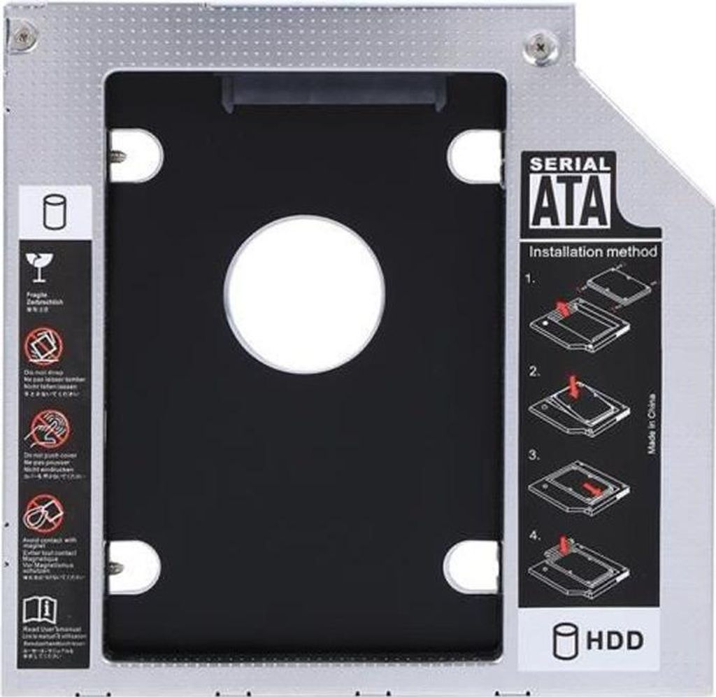 HDD-Gehäuse, SSD-Festplatte, optisches Laufwerk (HDD), Festplattengehäuse, CD-ROM-Laufwerksschacht