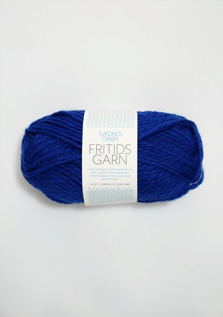 Fritidsgarn col. 5924 strong blue ca. 70 m 50 g