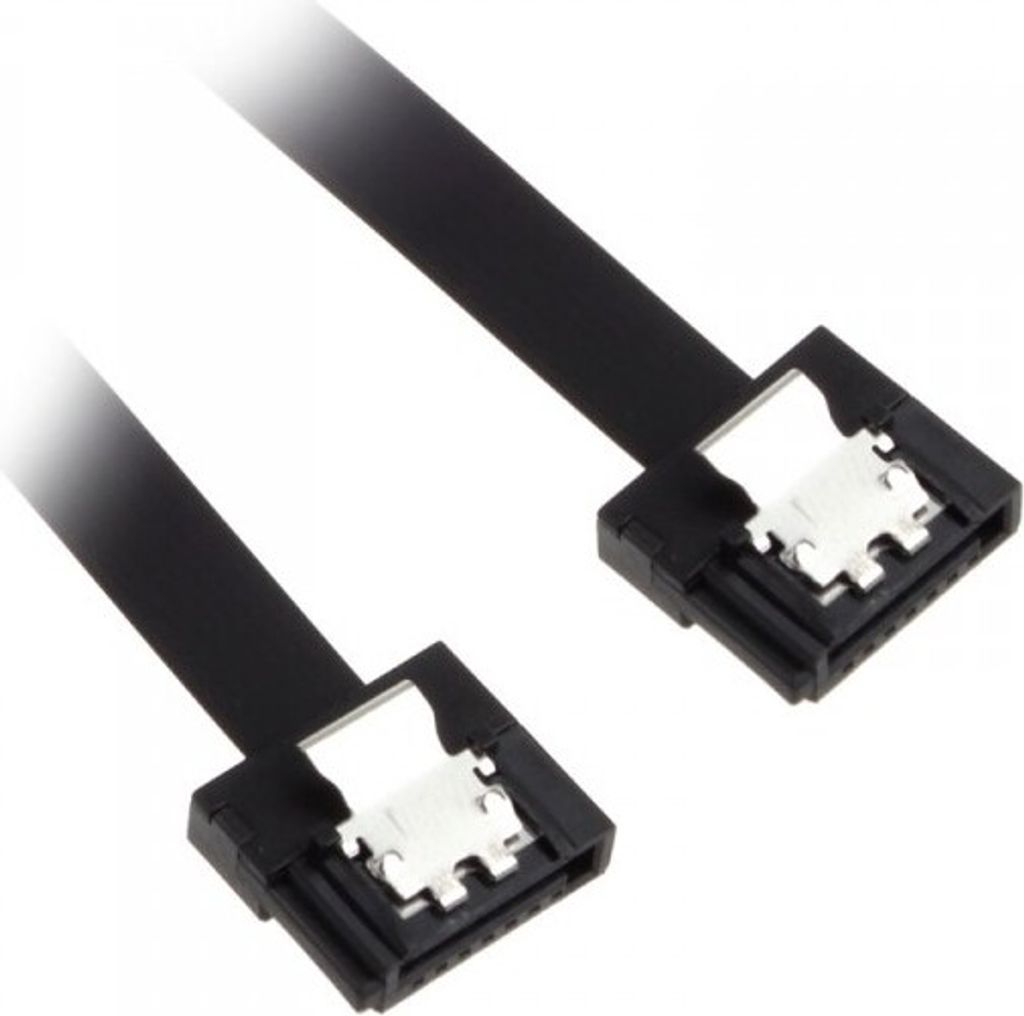 Akasa SATA 3 Proslim Kabel 0,5m - gerade schwarz Produktbild 