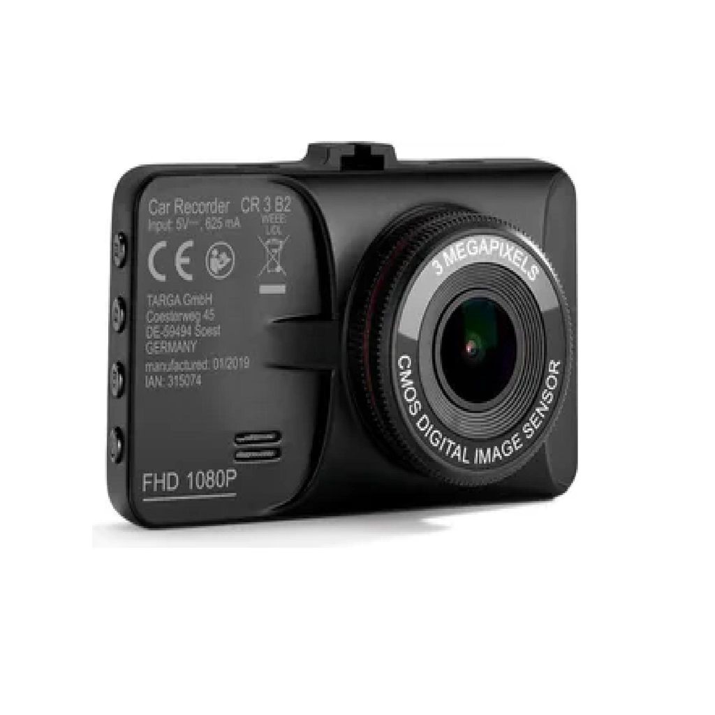 Auto Cockpit Recorder Camcorder Dashcam Akku Full HD 3 MP CR3B2