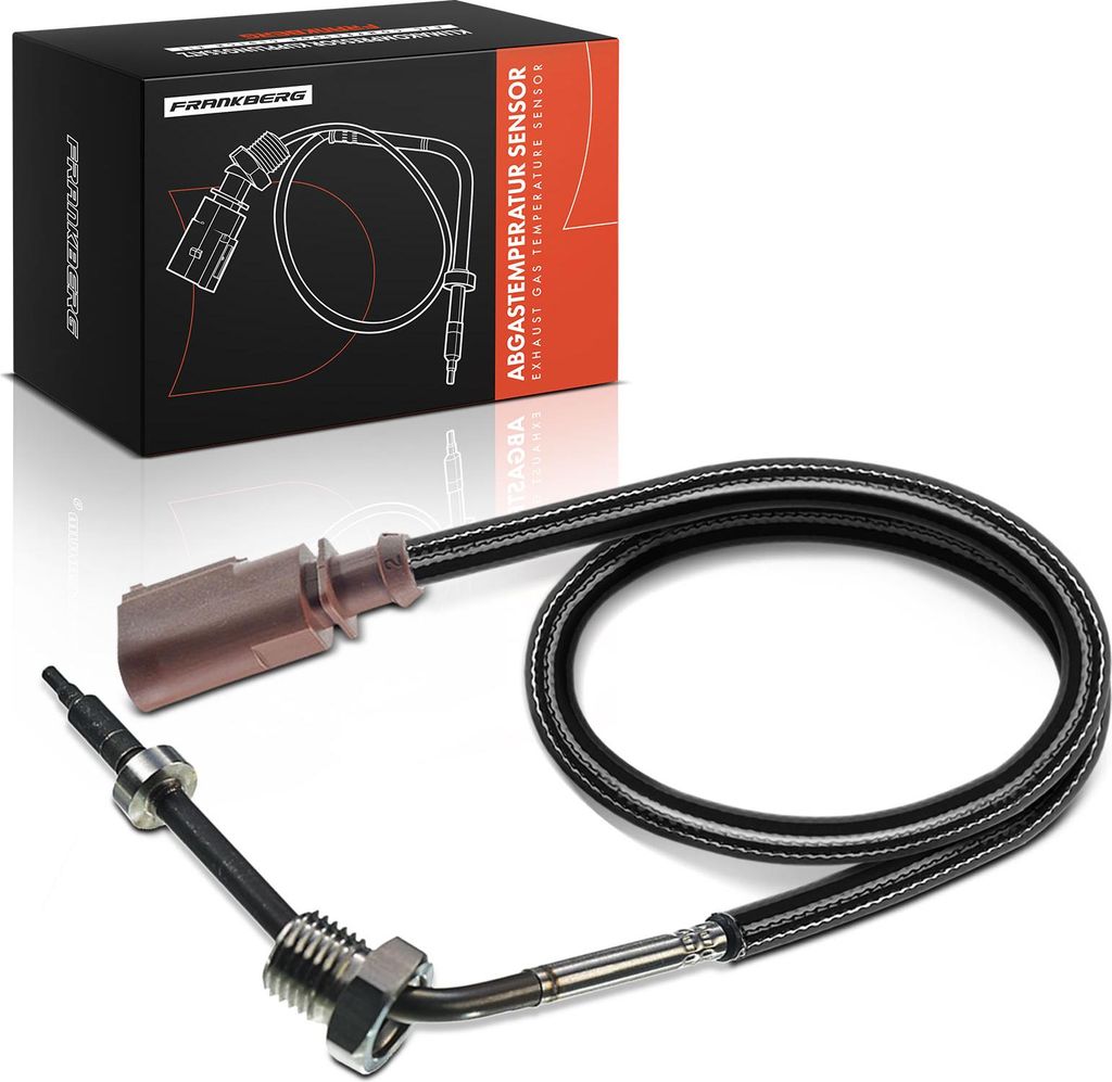 Frankberg 1x Abgastemperatursensor für VW Touareg Audi A4 Porsche Cayenne 3.0L