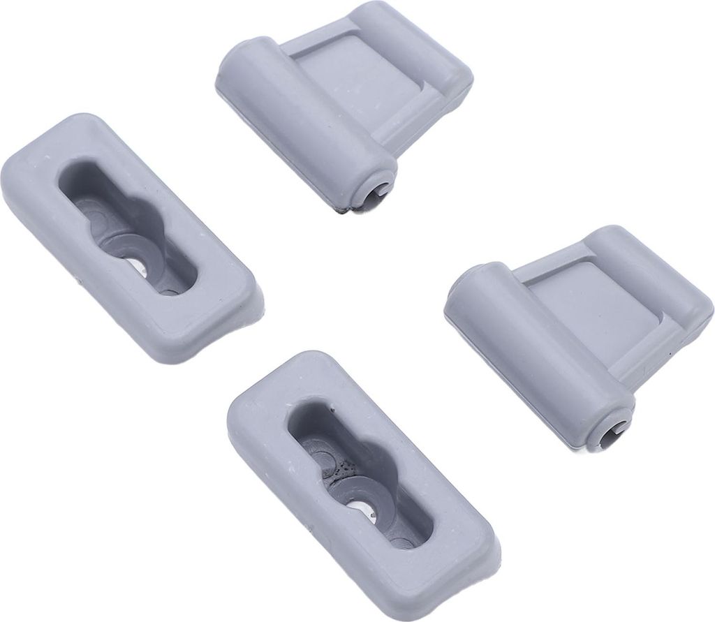 Sonnenblende Clips Set VEP101693 Hochfeste Kunststoff Auto Sonnenblende Halter Clip für R107 1971-1989 Grau
