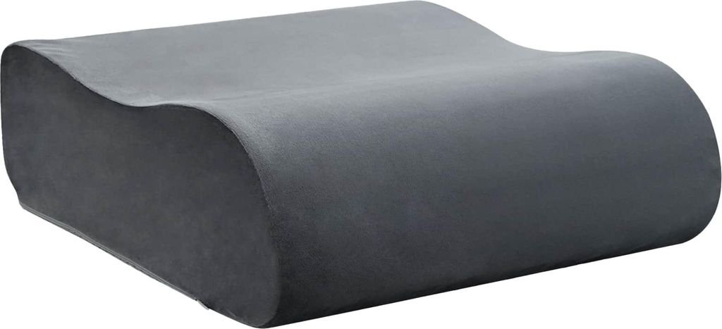 vidaXL Sitzkissen Uni Grau 40 x 40 x 13 cm PolyurethanSchaum
